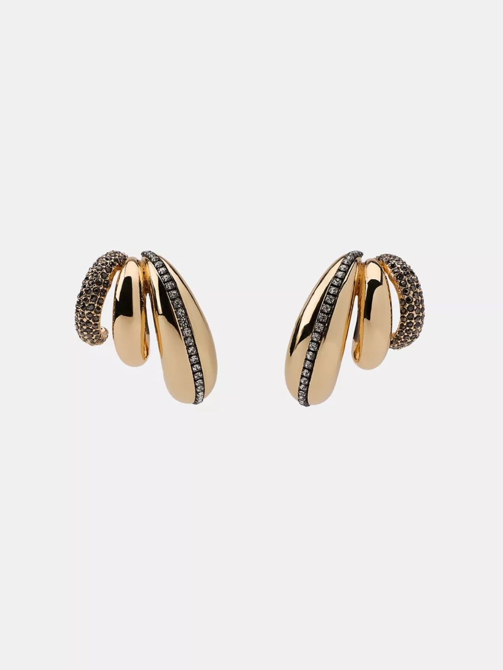 NWT Zara MAXI SPARKLY EAR CUFF EARRINGS
